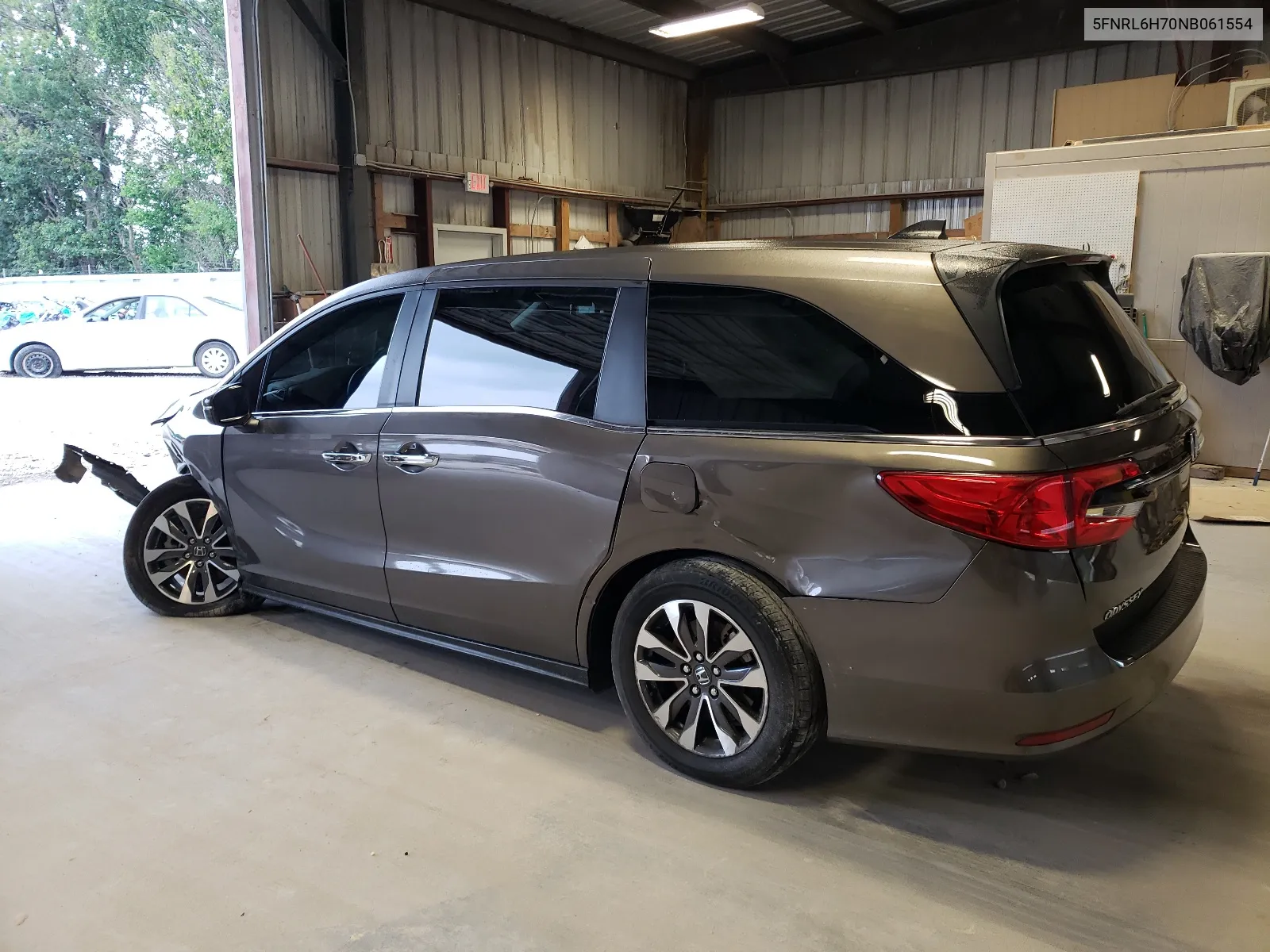 2022 Honda Odyssey Exl VIN: 5FNRL6H70NB061554 Lot: 63194264