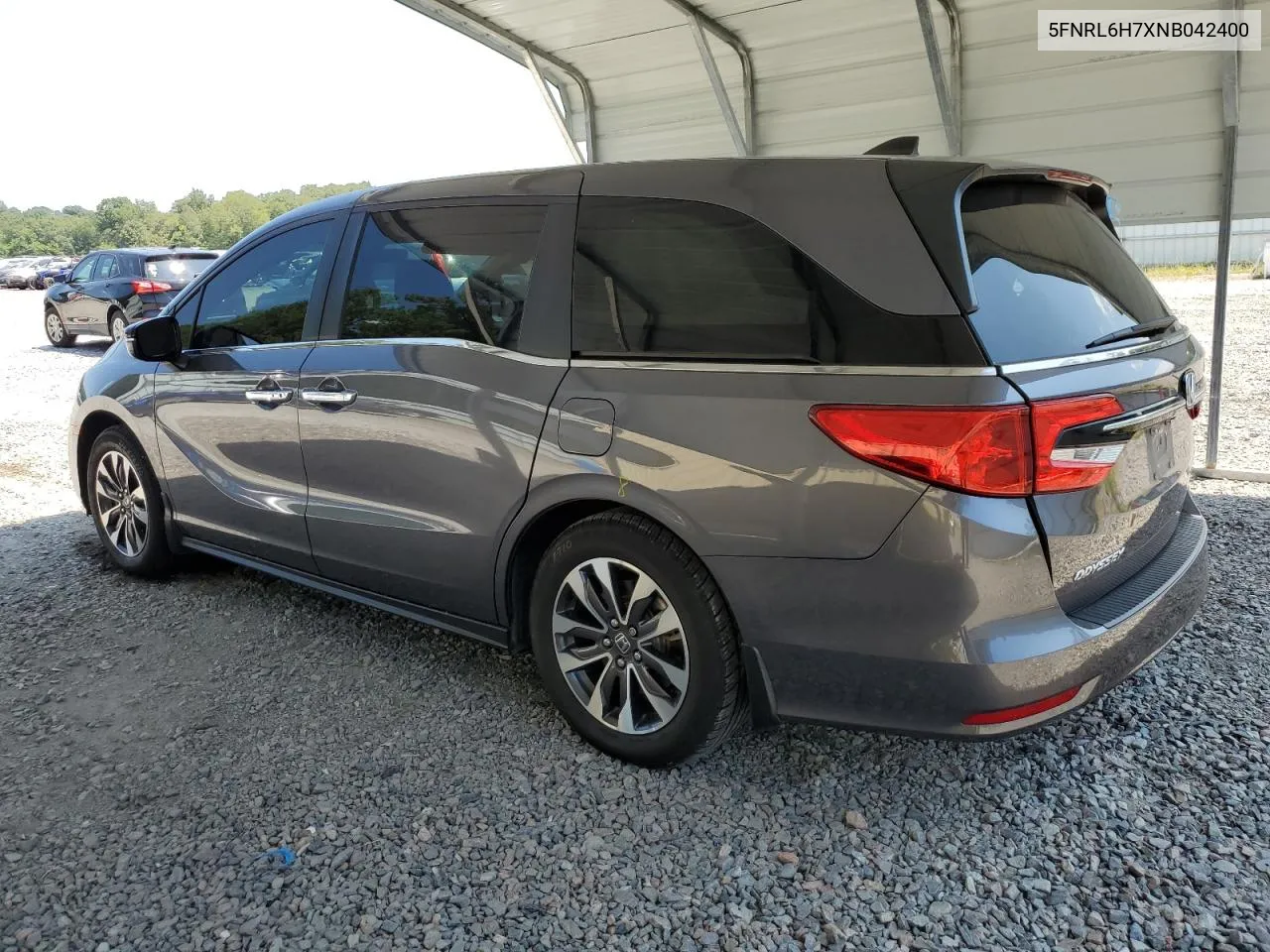 2022 Honda Odyssey Exl VIN: 5FNRL6H7XNB042400 Lot: 67935174