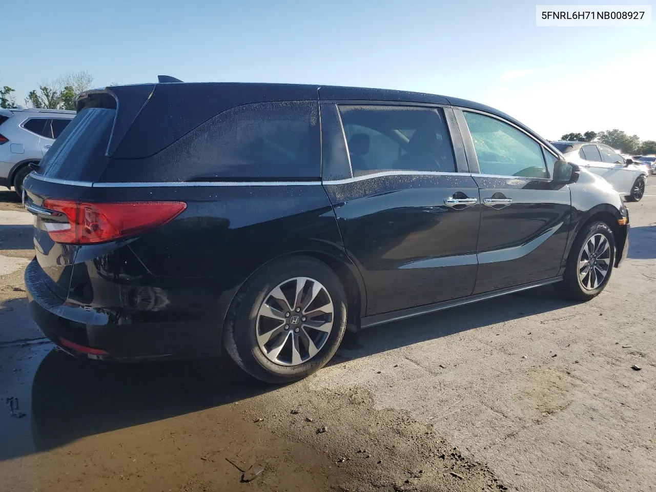 2022 Honda Odyssey Exl VIN: 5FNRL6H71NB008927 Lot: 69388484