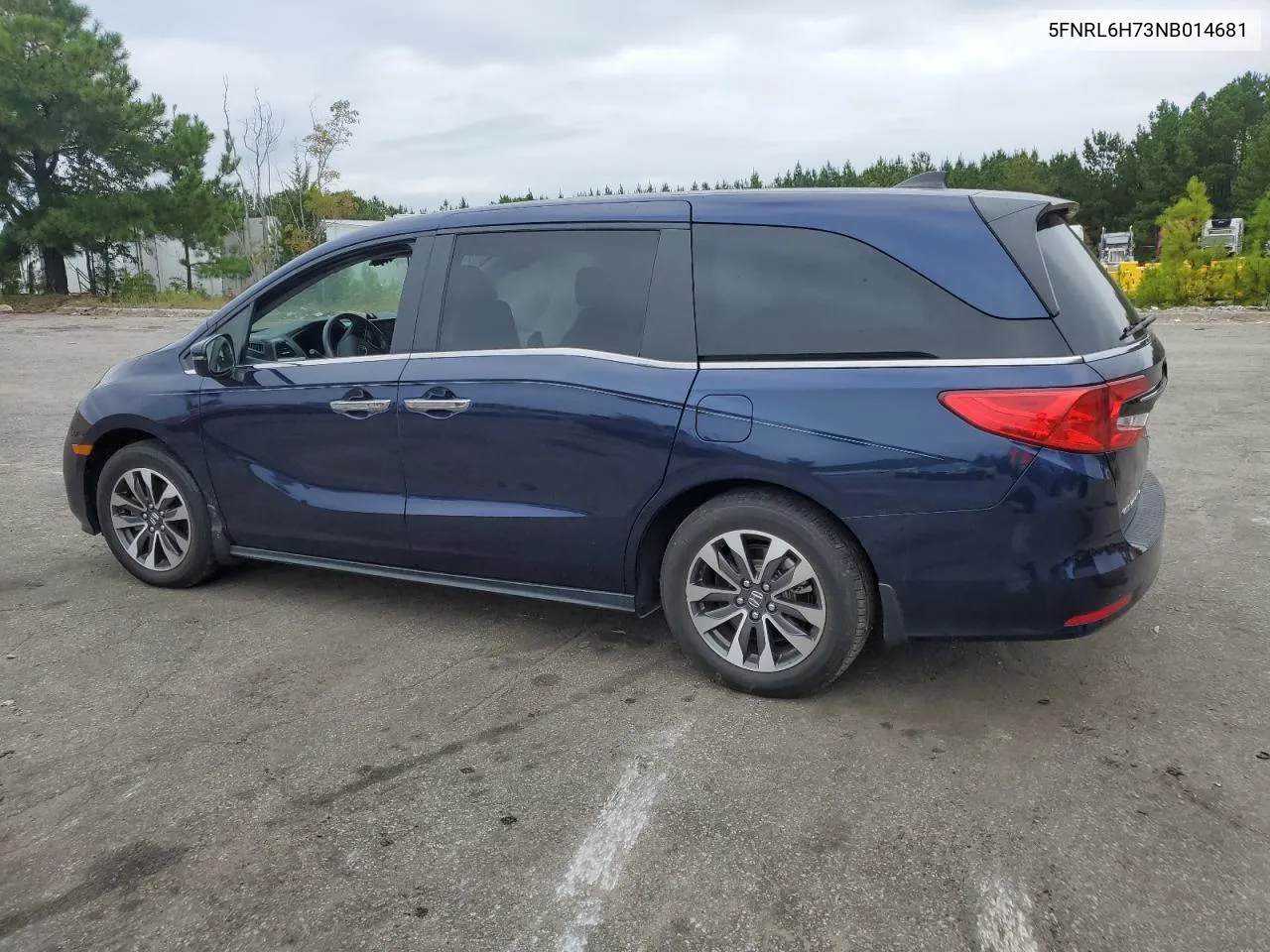 5FNRL6H73NB014681 2022 Honda Odyssey Exl