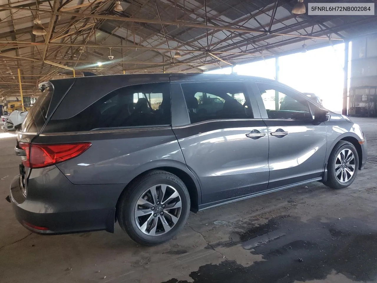 2022 Honda Odyssey Exl VIN: 5FNRL6H72NB002084 Lot: 72357364