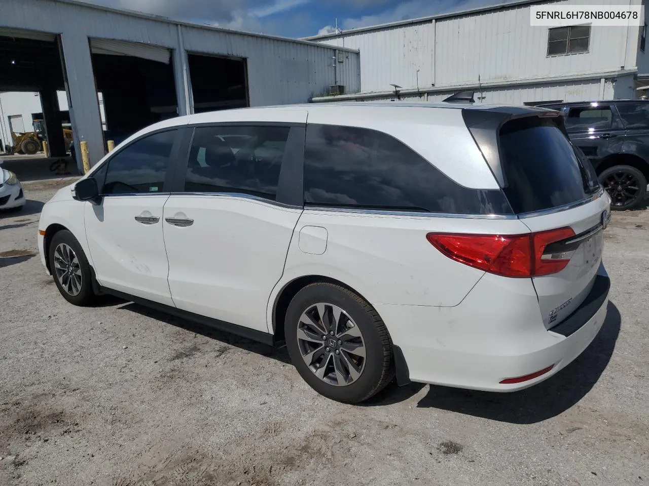 2022 Honda Odyssey Exl VIN: 5FNRL6H78NB004678 Lot: 73142004