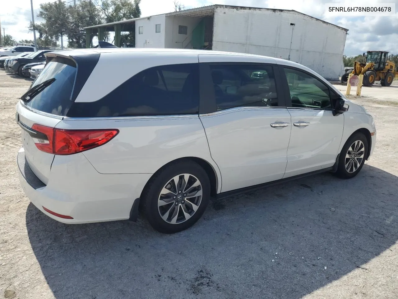 2022 Honda Odyssey Exl VIN: 5FNRL6H78NB004678 Lot: 73142004