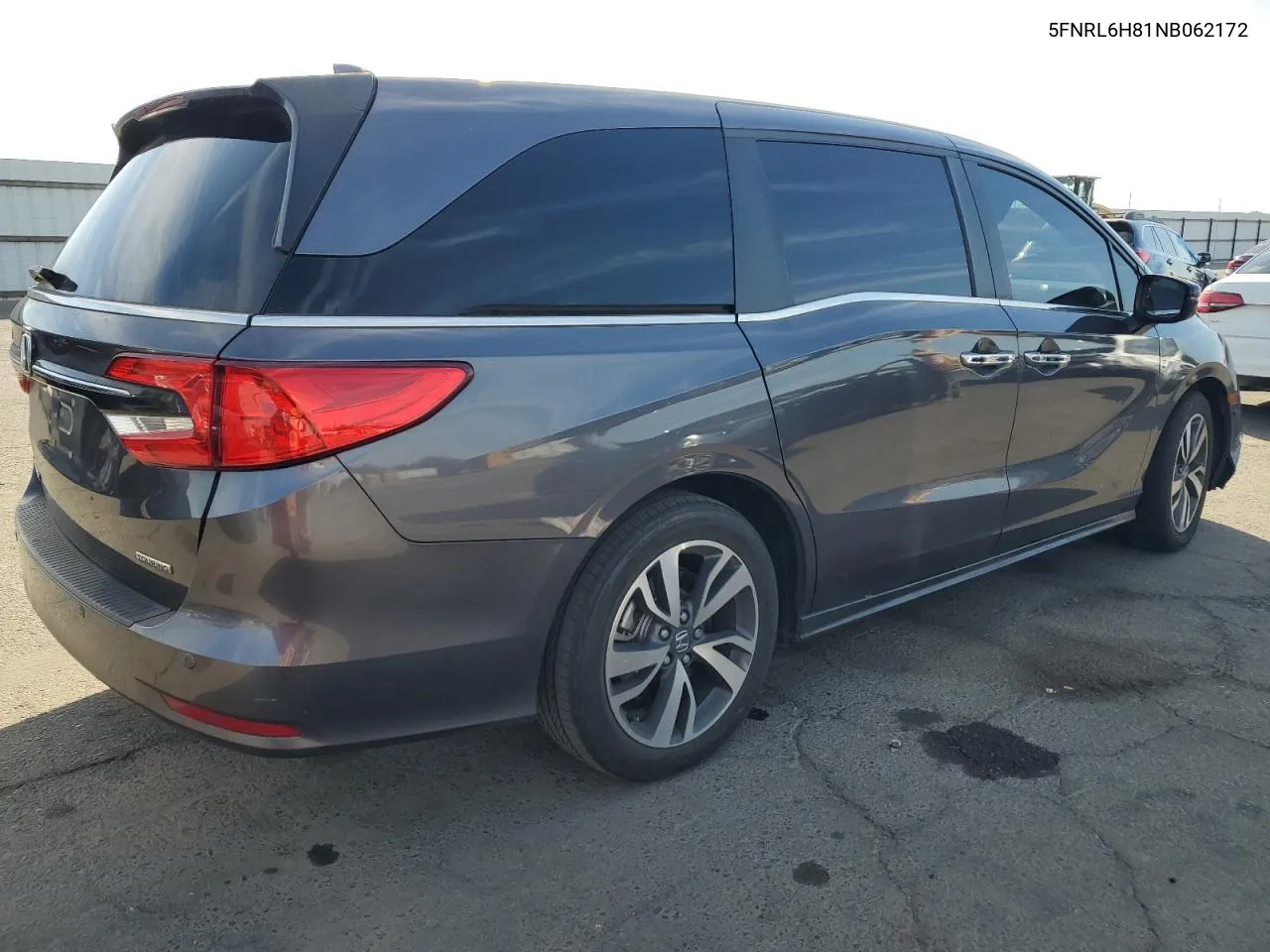 2022 Honda Odyssey Touring VIN: 5FNRL6H81NB062172 Lot: 75271414