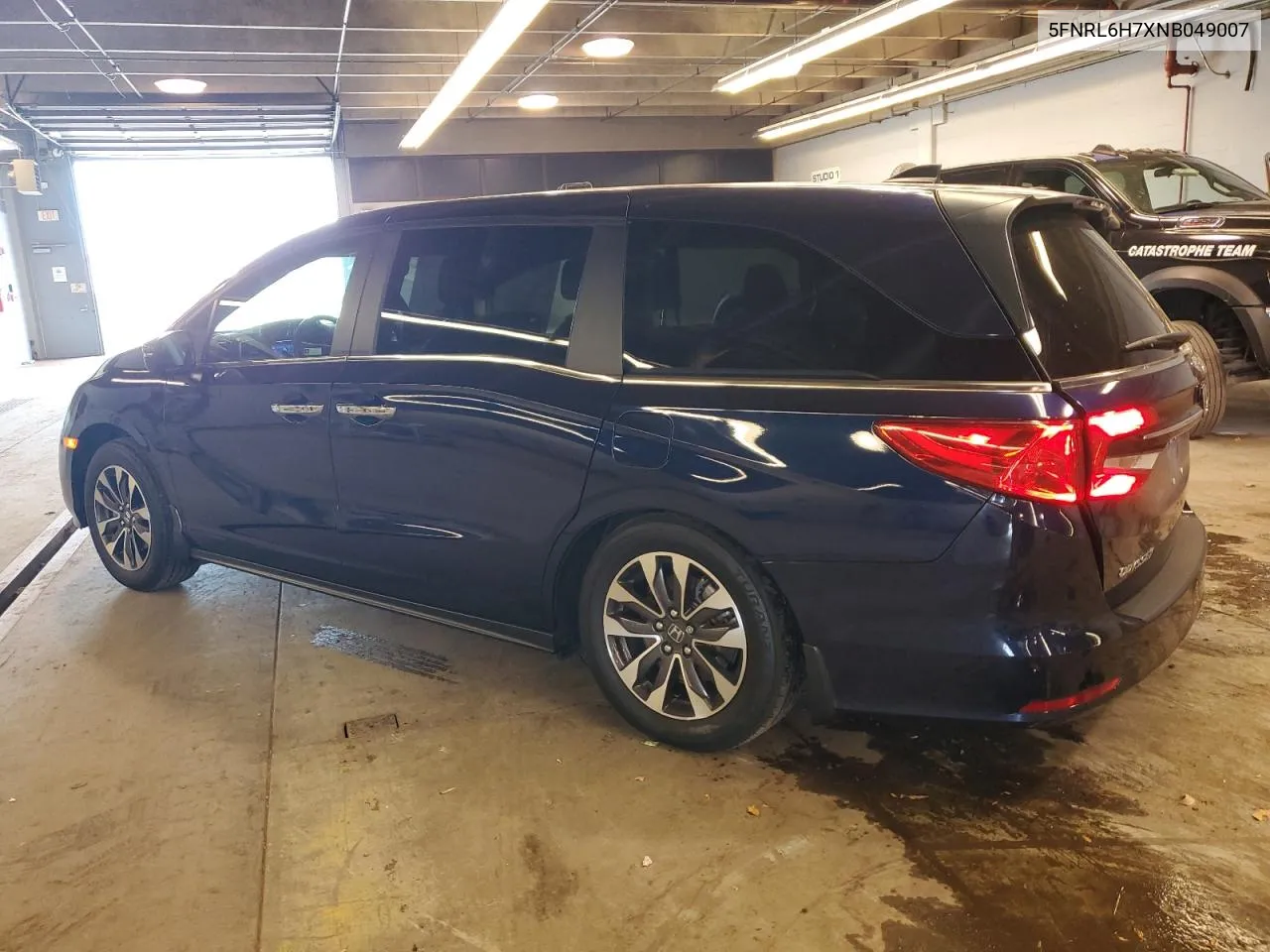 2022 Honda Odyssey Exl VIN: 5FNRL6H7XNB049007 Lot: 78535244