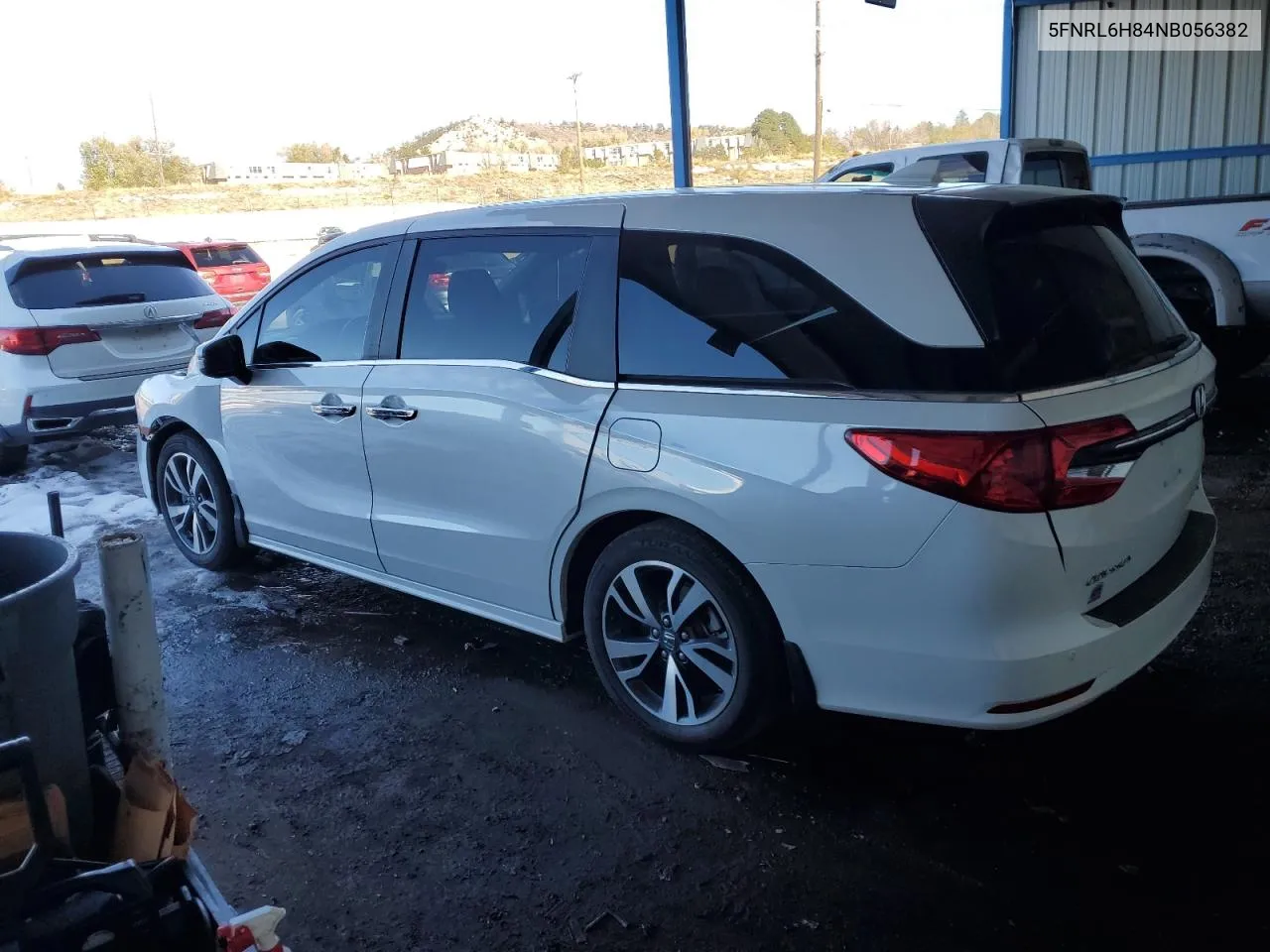 2022 Honda Odyssey Touring VIN: 5FNRL6H84NB056382 Lot: 79774444