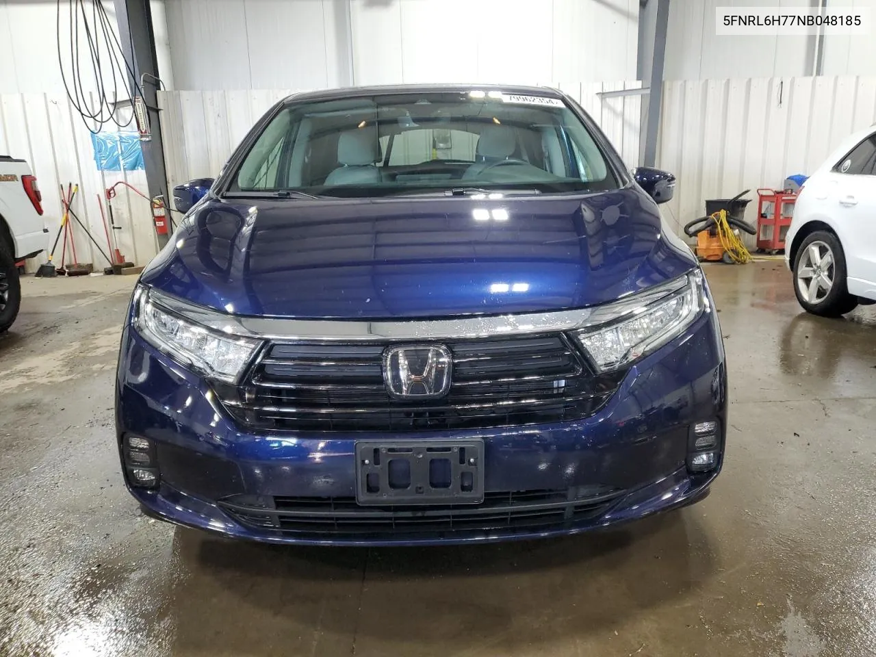 2022 Honda Odyssey Exl VIN: 5FNRL6H77NB048185 Lot: 79962354