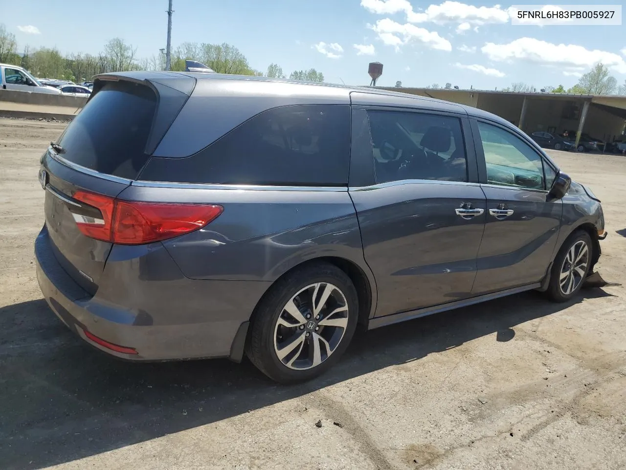 2023 Honda Odyssey Touring VIN: 5FNRL6H83PB005927 Lot: 53248514