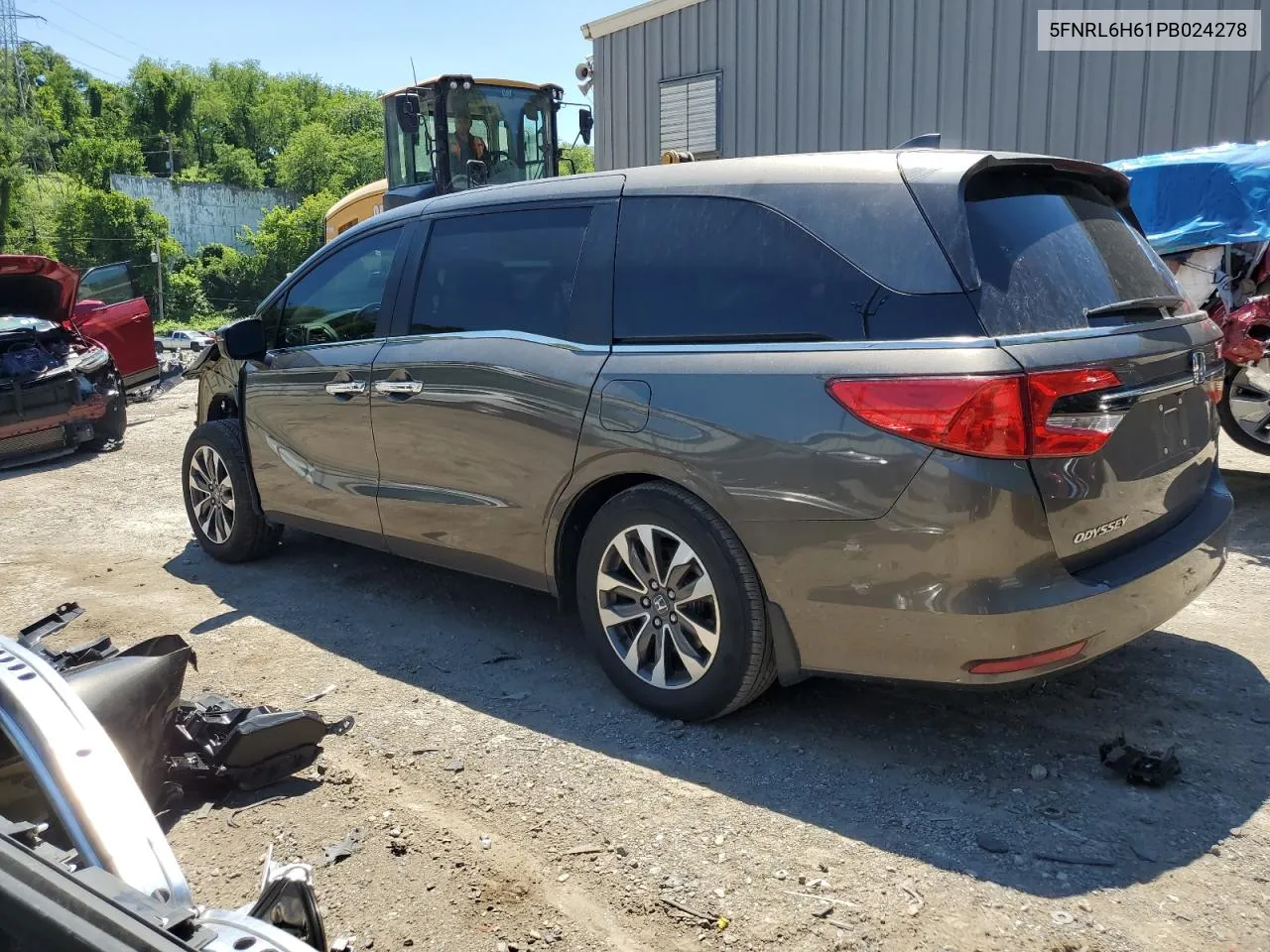 2023 Honda Odyssey Exl VIN: 5FNRL6H61PB024278 Lot: 61054054