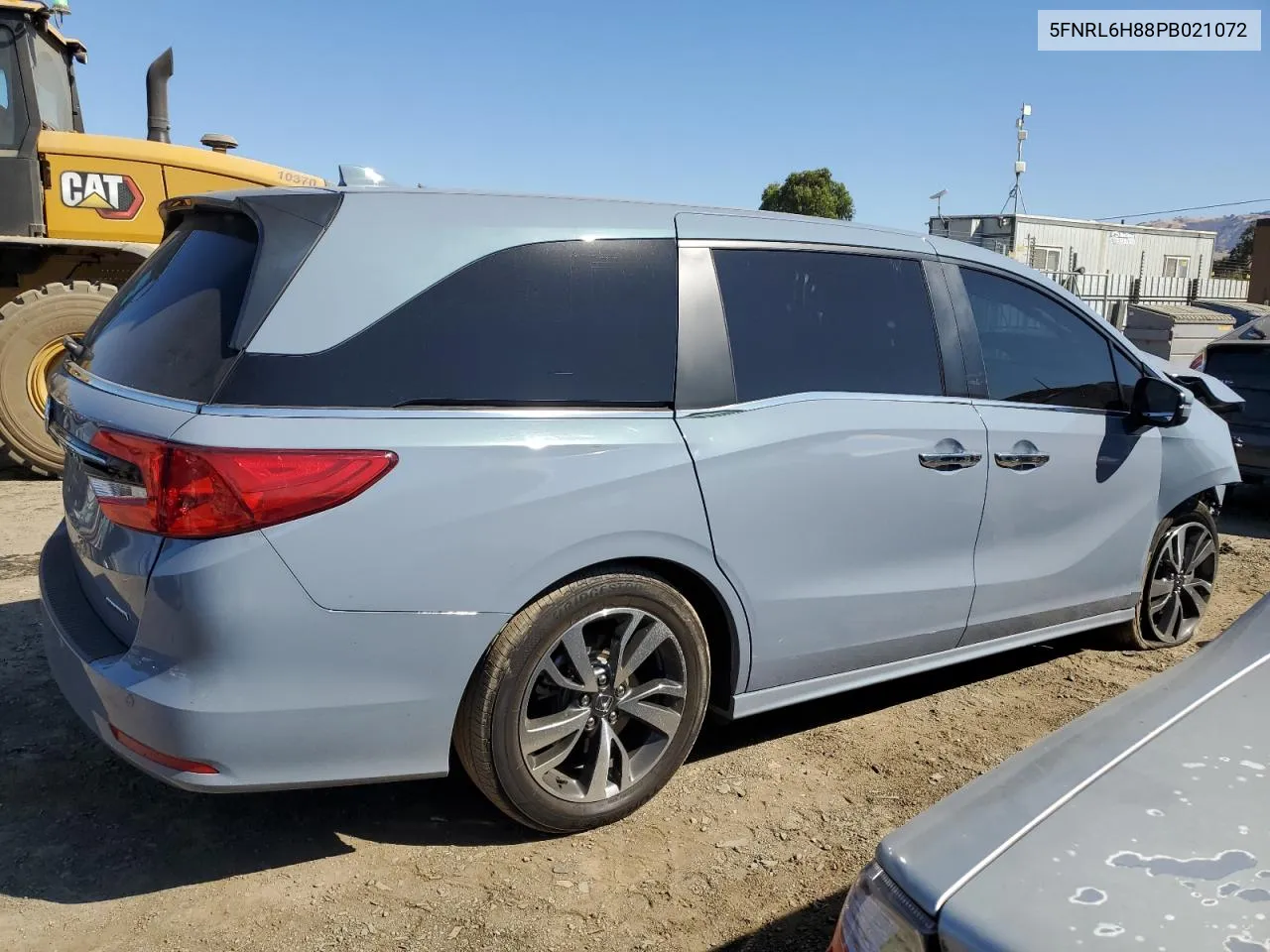 2023 Honda Odyssey Touring VIN: 5FNRL6H88PB021072 Lot: 69507204