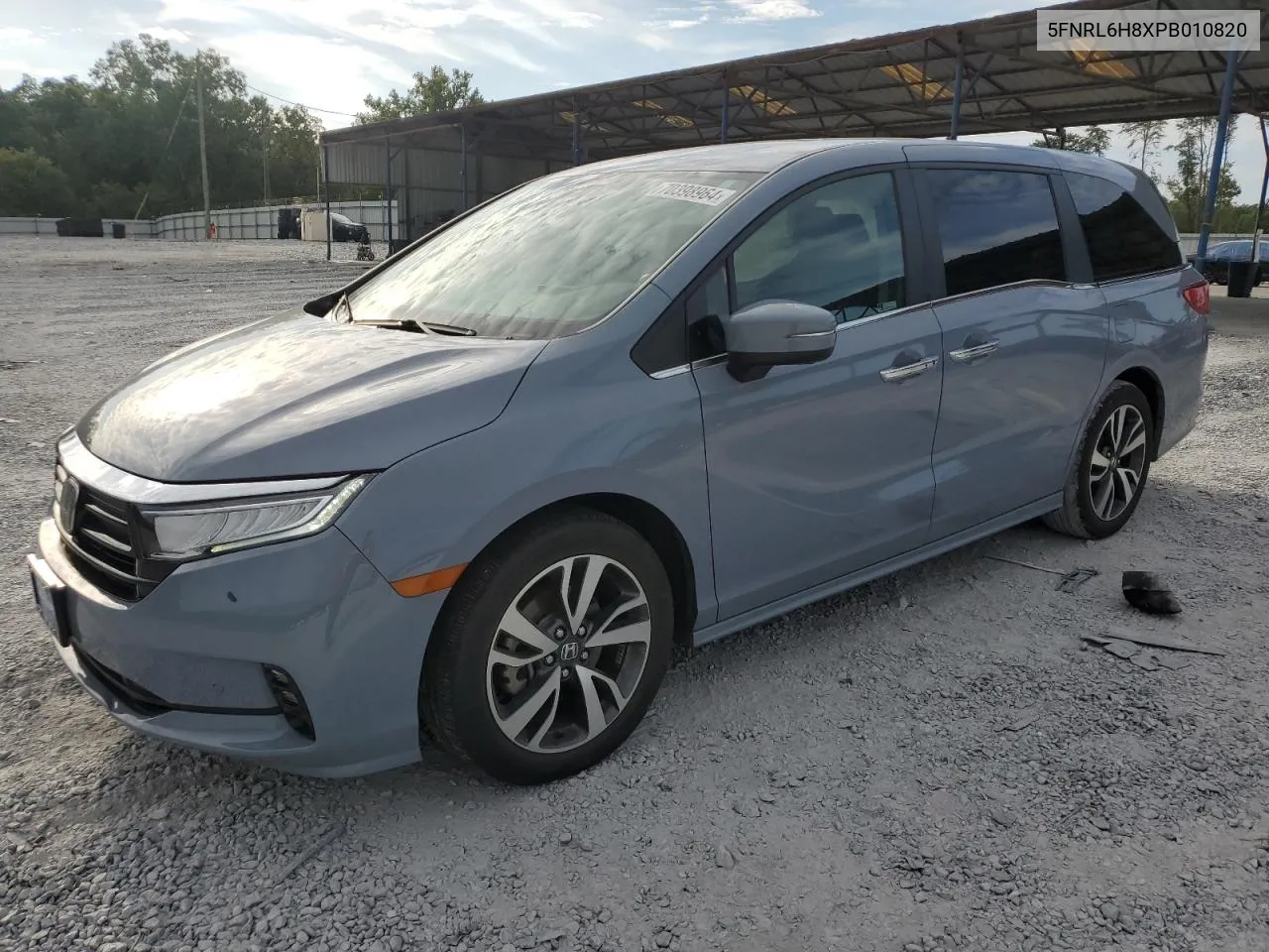 2023 Honda Odyssey Touring VIN: 5FNRL6H8XPB010820 Lot: 70398964