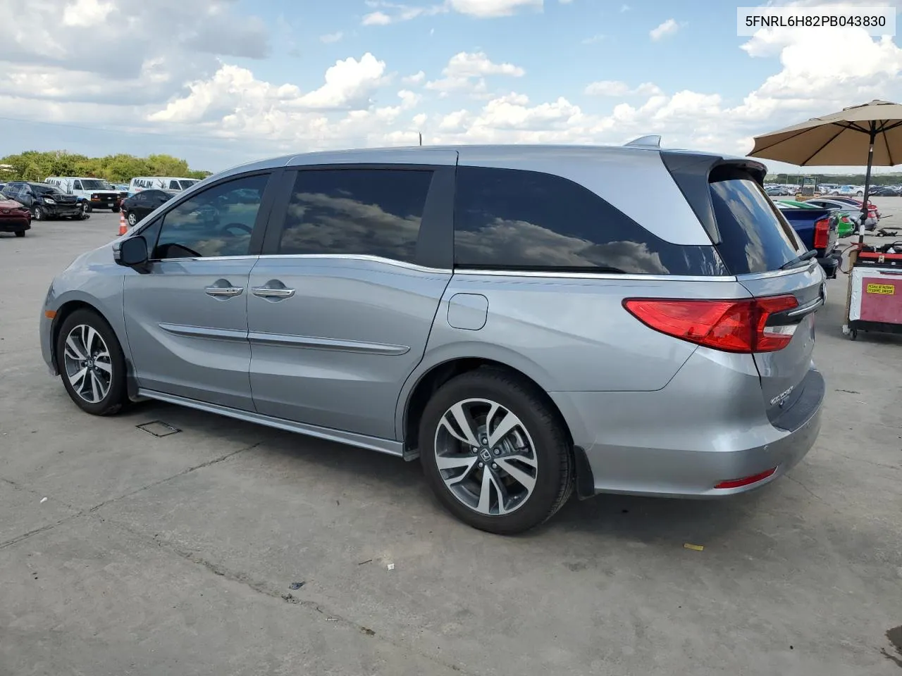 2023 Honda Odyssey Touring VIN: 5FNRL6H82PB043830 Lot: 70582604