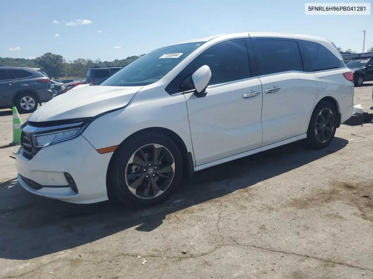 2023 Honda Odyssey Elite VIN: 5FNRL6H96PB041281 Lot: 71783044