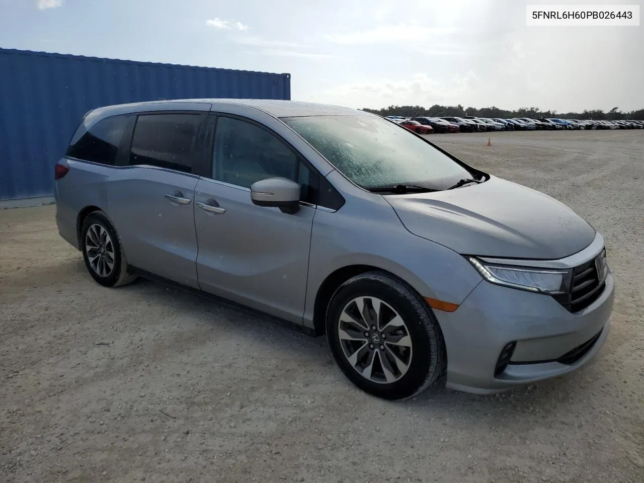 2023 Honda Odyssey Exl VIN: 5FNRL6H60PB026443 Lot: 71827244