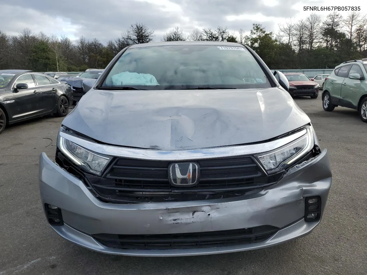 5FNRL6H67PB057835 2023 Honda Odyssey Exl