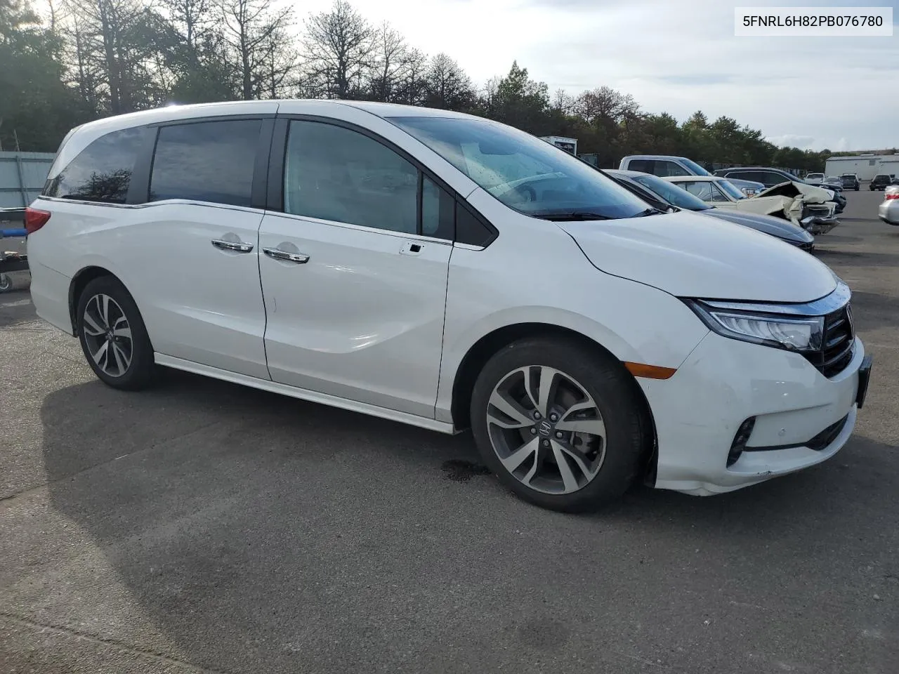 2023 Honda Odyssey Touring VIN: 5FNRL6H82PB076780 Lot: 72020824