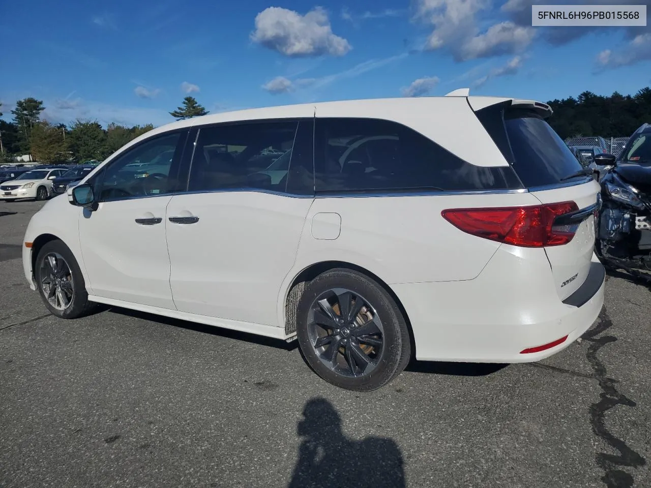 2023 Honda Odyssey Elite VIN: 5FNRL6H96PB015568 Lot: 73131954