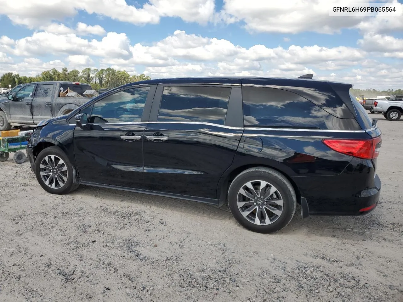 2023 Honda Odyssey Exl VIN: 5FNRL6H69PB065564 Lot: 73968474