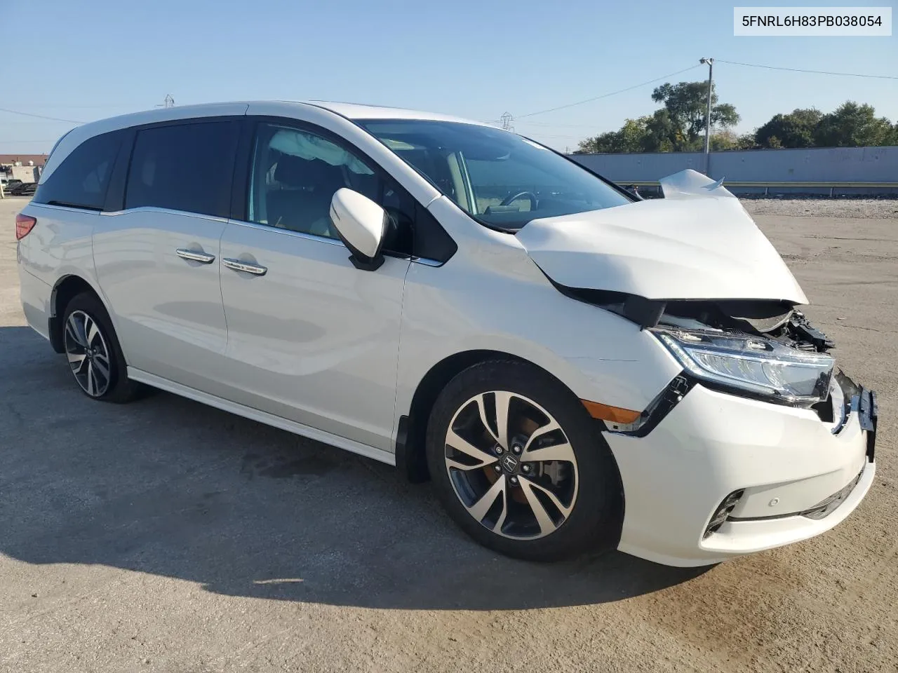 2023 Honda Odyssey Touring VIN: 5FNRL6H83PB038054 Lot: 76794734