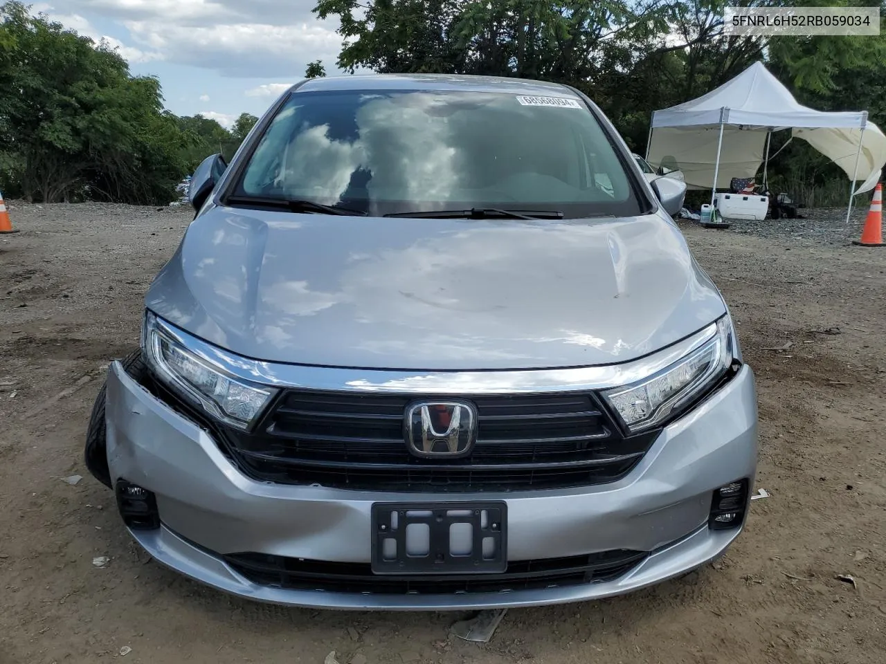 5FNRL6H52RB059034 2024 Honda Odyssey Ex