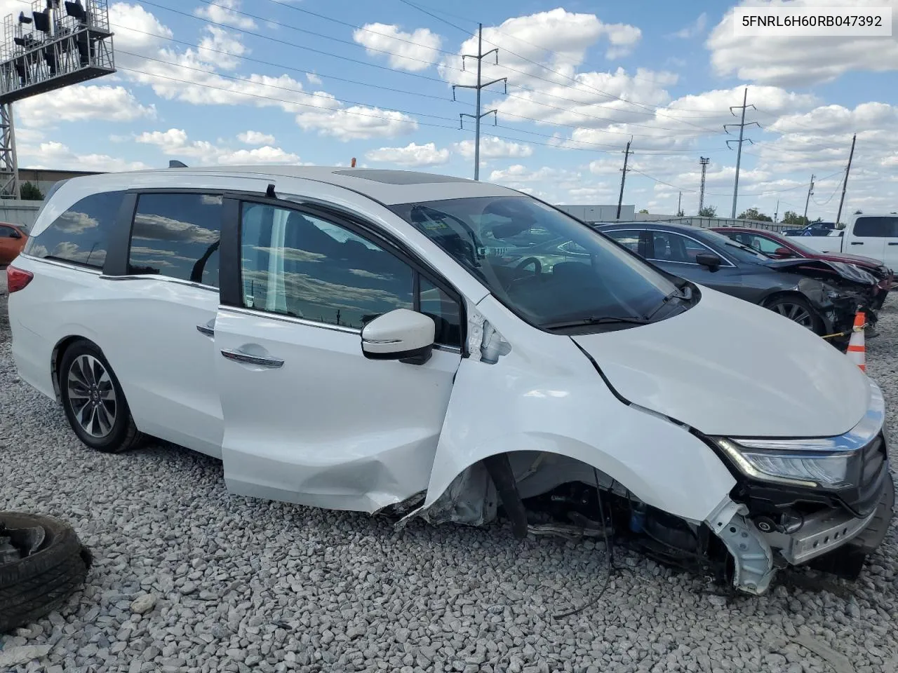 5FNRL6H60RB047392 2024 Honda Odyssey Exl