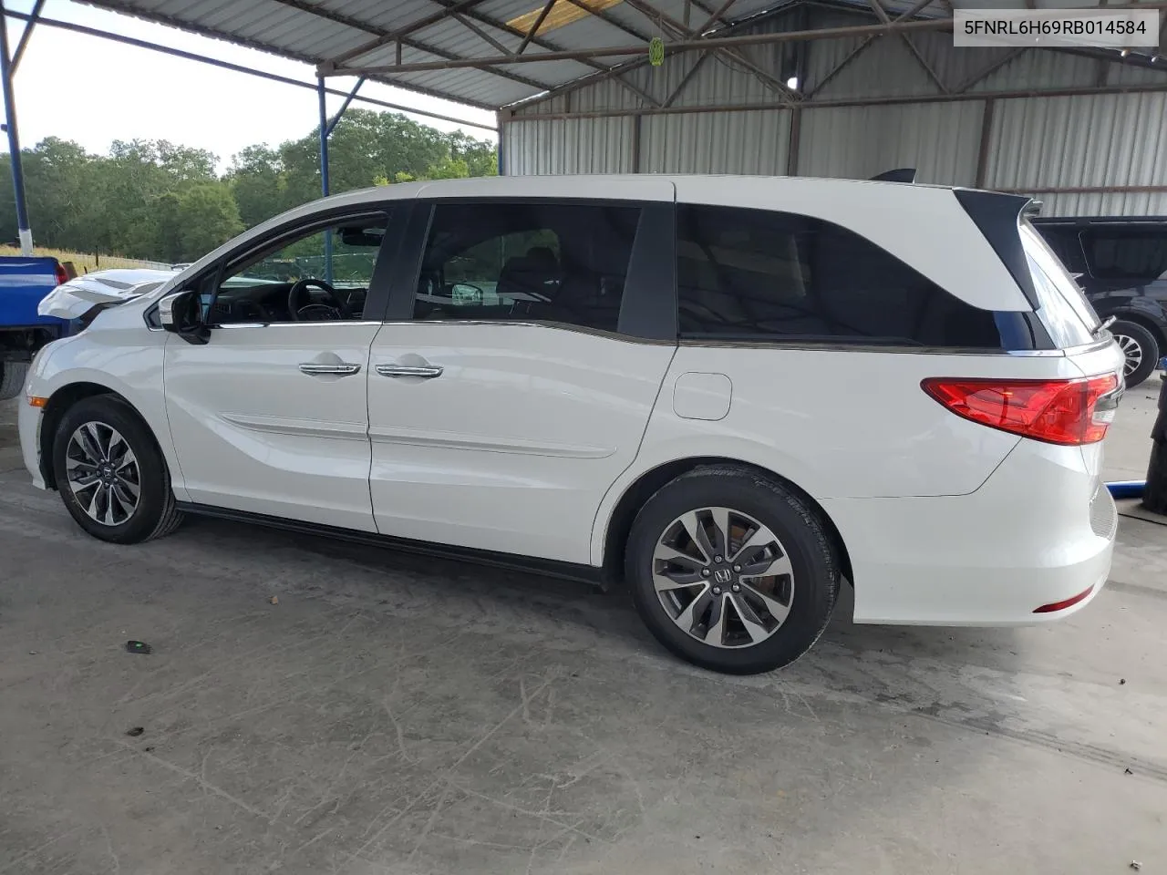 2024 Honda Odyssey Exl VIN: 5FNRL6H69RB014584 Lot: 71413364