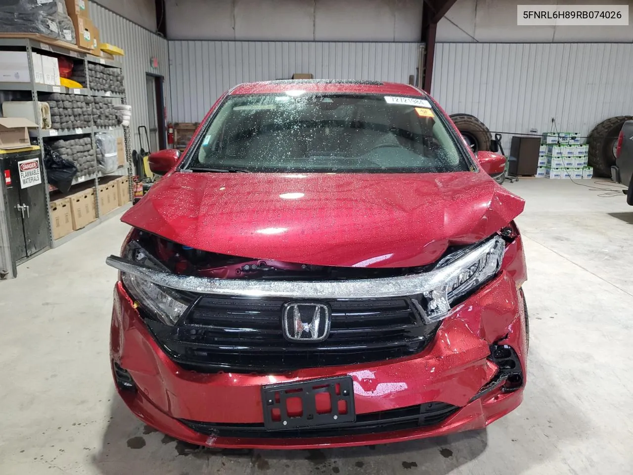 5FNRL6H89RB074026 2024 Honda Odyssey Touring