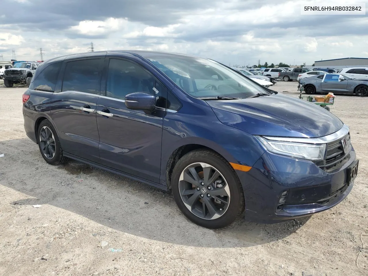 2024 Honda Odyssey Elite VIN: 5FNRL6H94RB032842 Lot: 73031924