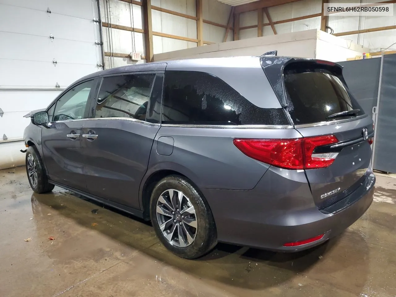 2024 Honda Odyssey Exl VIN: 5FNRL6H62RB050598 Lot: 76691034