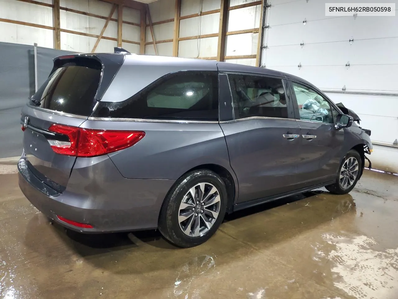 2024 Honda Odyssey Exl VIN: 5FNRL6H62RB050598 Lot: 76691034