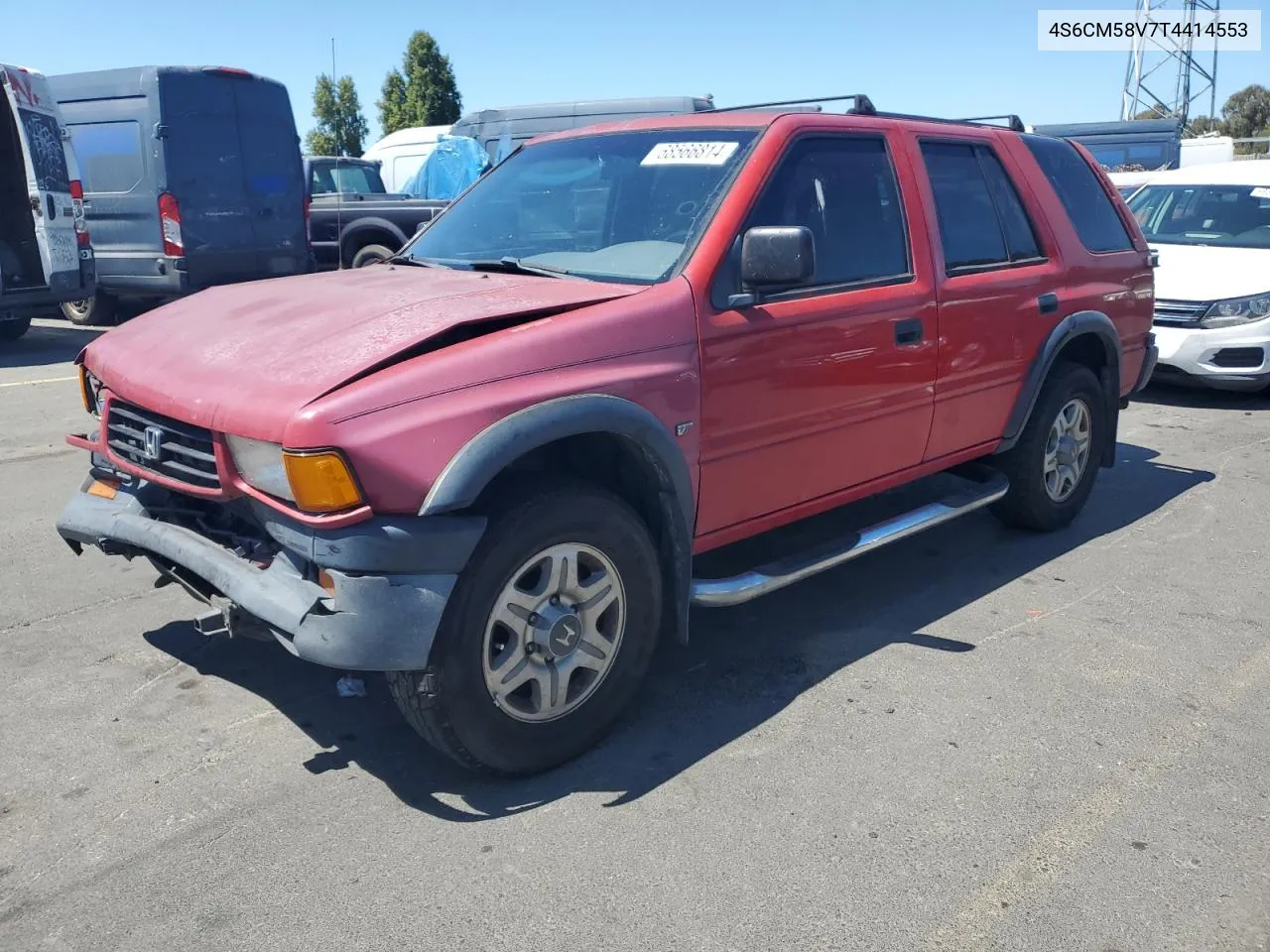 1996 Honda Passport Ex VIN: 4S6CM58V7T4414553 Lot: 68566814