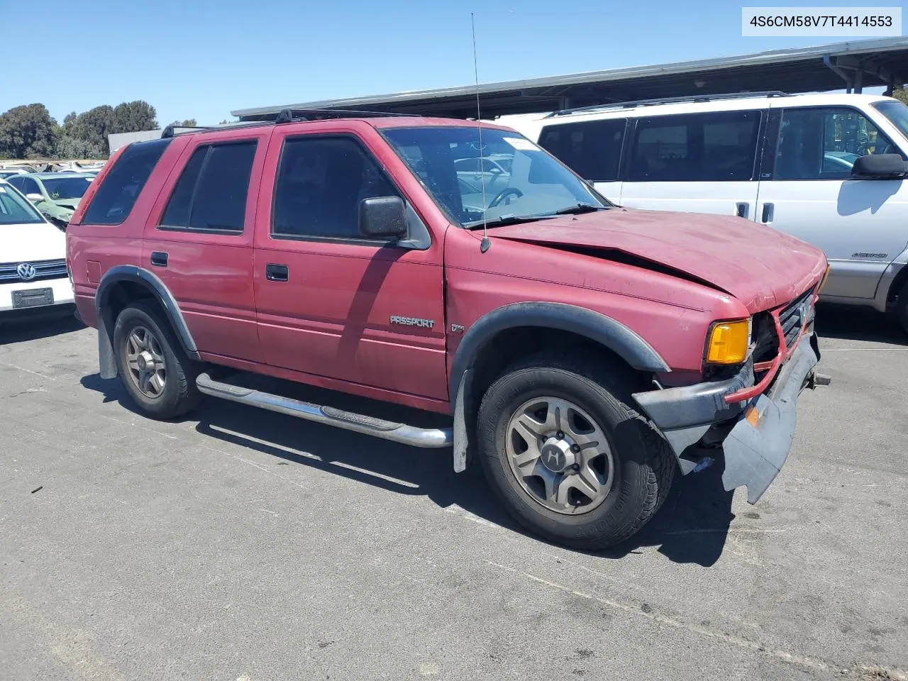 1996 Honda Passport Ex VIN: 4S6CM58V7T4414553 Lot: 68566814