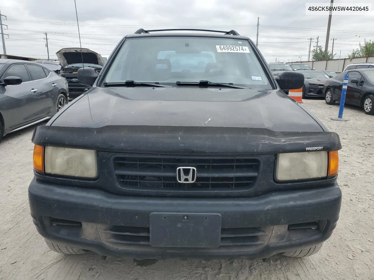 1998 Honda Passport Ex VIN: 4S6CK58W5W4420645 Lot: 64992574