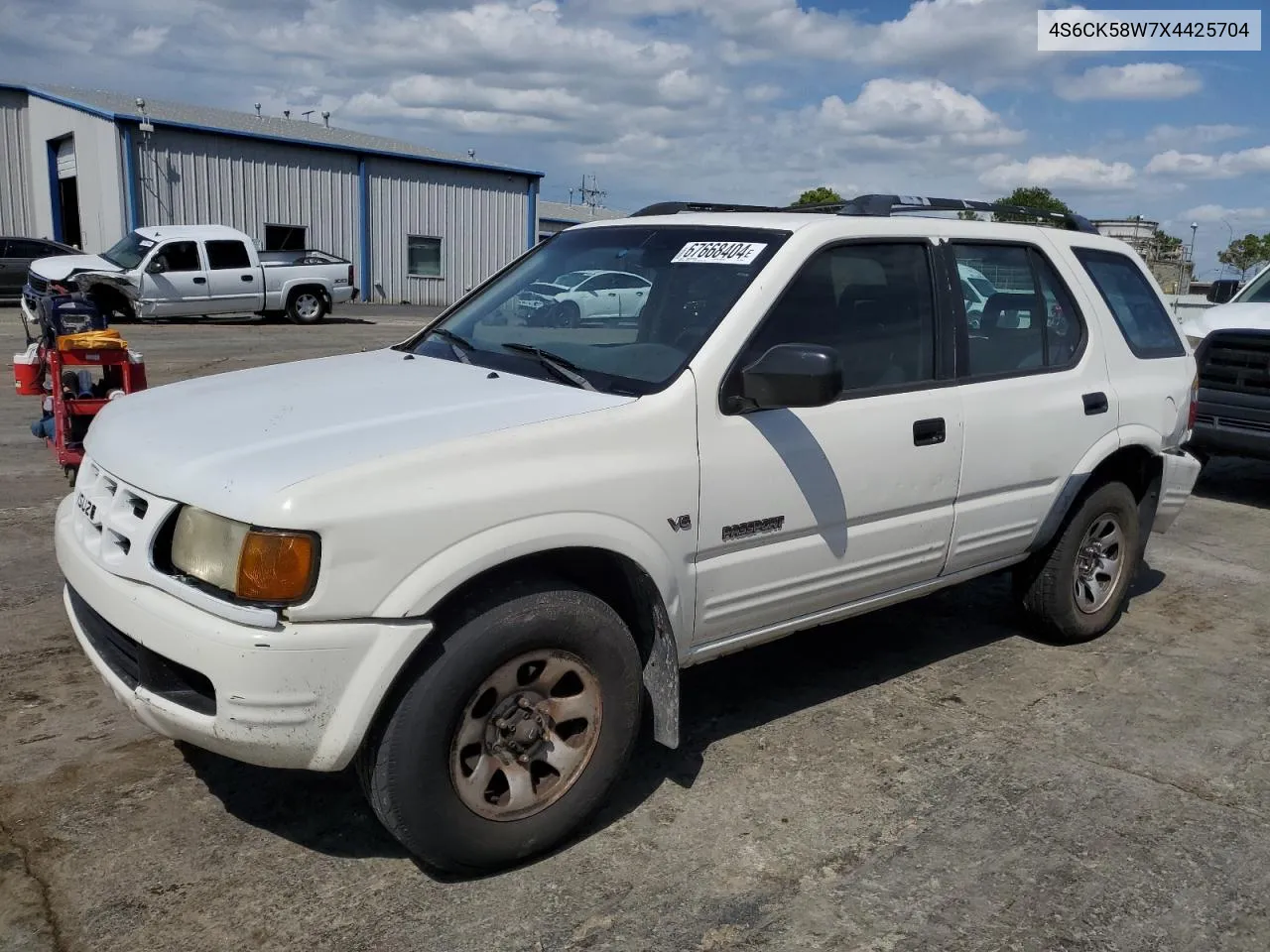 1999 Honda Passport Ex VIN: 4S6CK58W7X4425704 Lot: 67668404