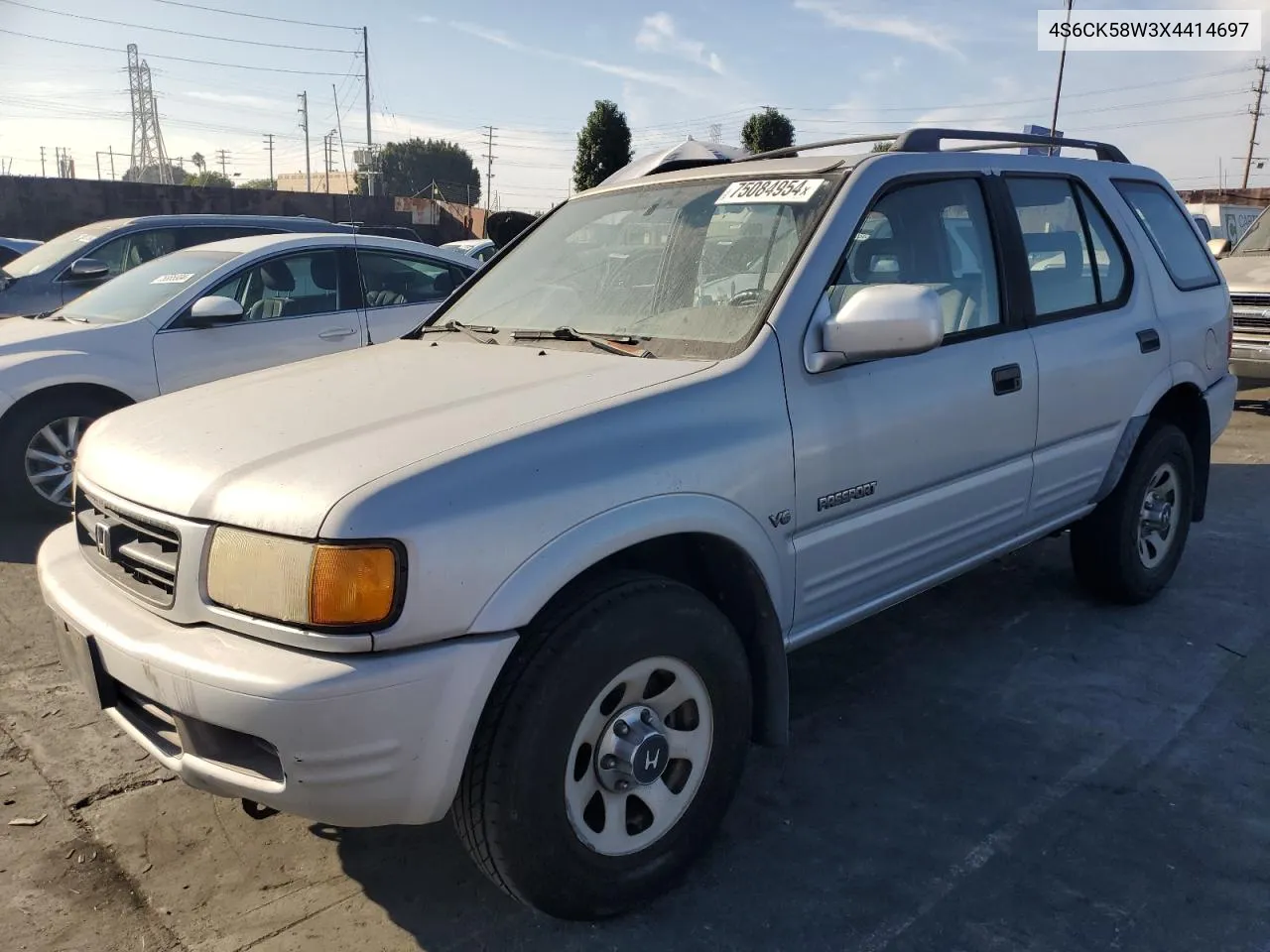 1999 Honda Passport Ex VIN: 4S6CK58W3X4414697 Lot: 75084954