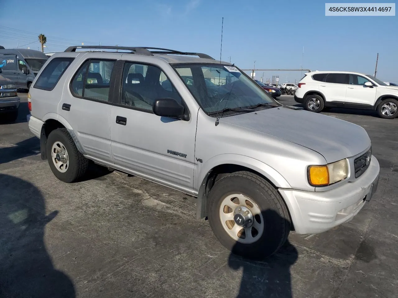 1999 Honda Passport Ex VIN: 4S6CK58W3X4414697 Lot: 75084954