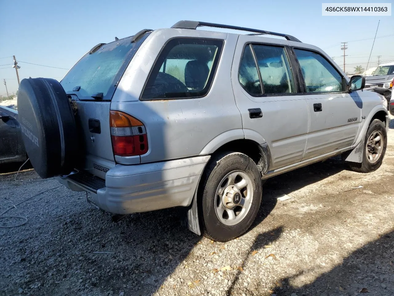 2001 Honda Passport Ex VIN: 4S6CK58WX14410363 Lot: 77500294