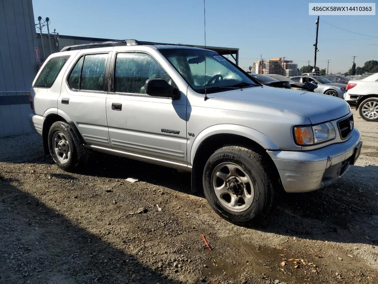 2001 Honda Passport Ex VIN: 4S6CK58WX14410363 Lot: 77500294