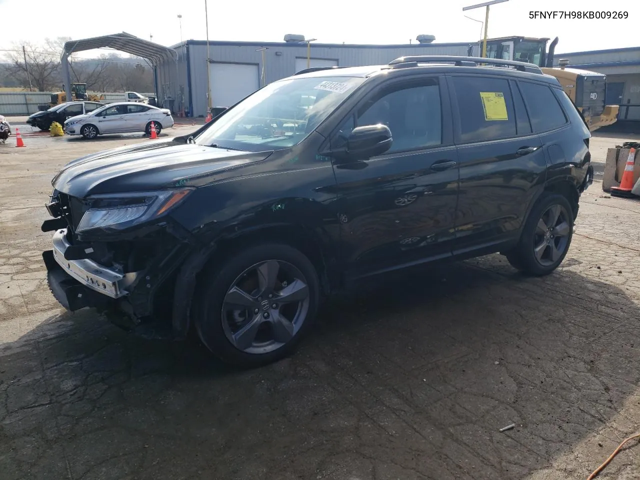 2019 Honda Passport Touring VIN: 5FNYF7H98KB009269 Lot: 44313724