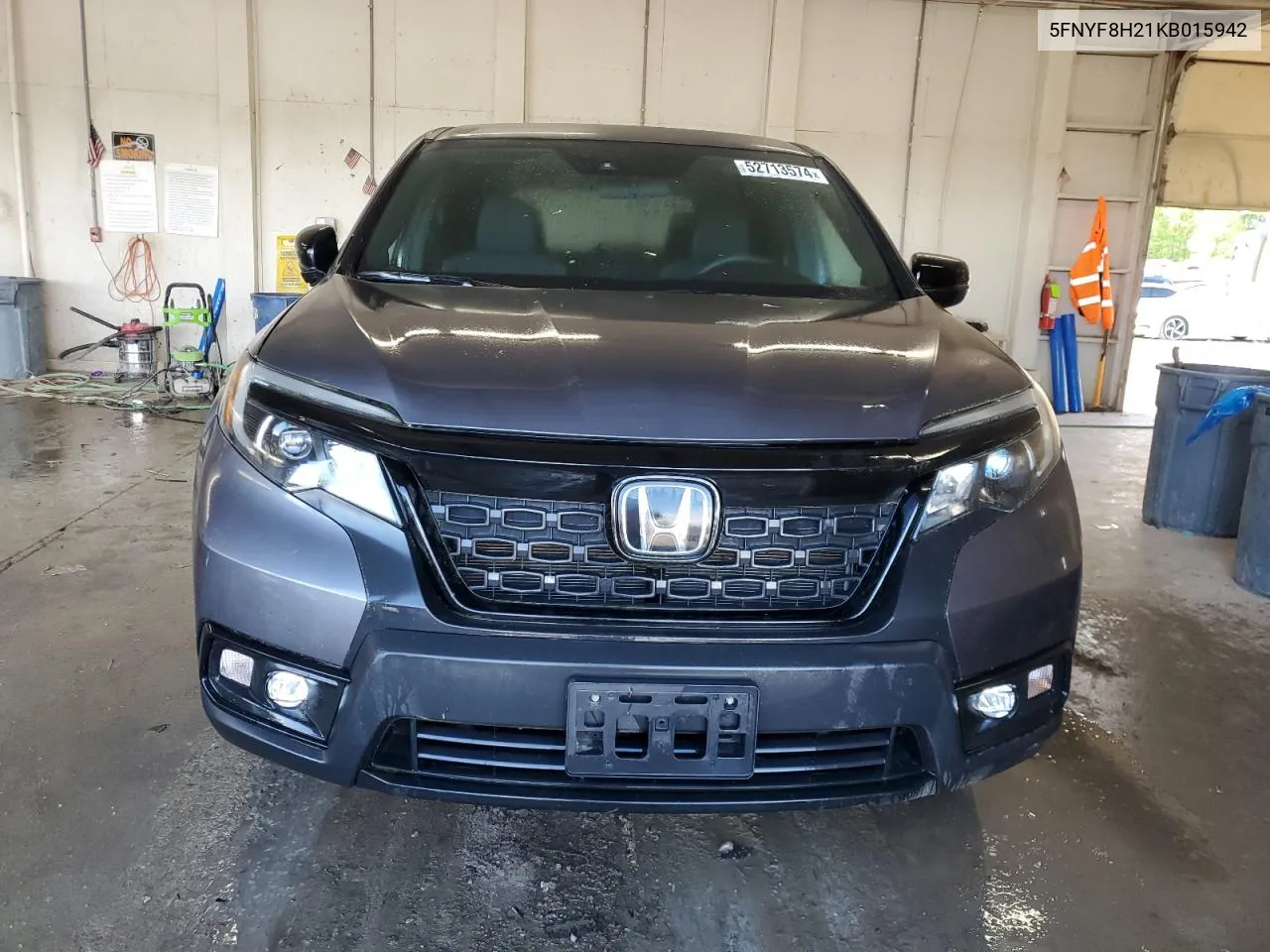 2019 Honda Passport Sport VIN: 5FNYF8H21KB015942 Lot: 52713574