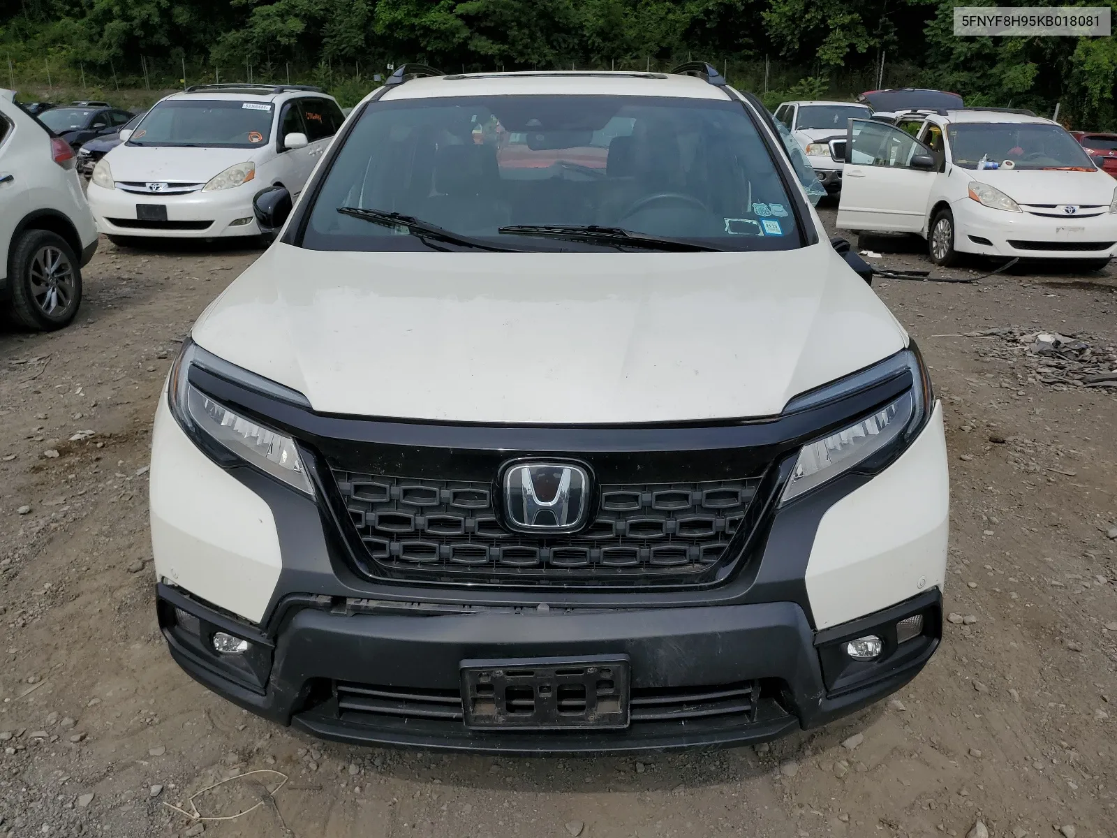 2019 Honda Passport Touring VIN: 5FNYF8H95KB018081 Lot: 63532484