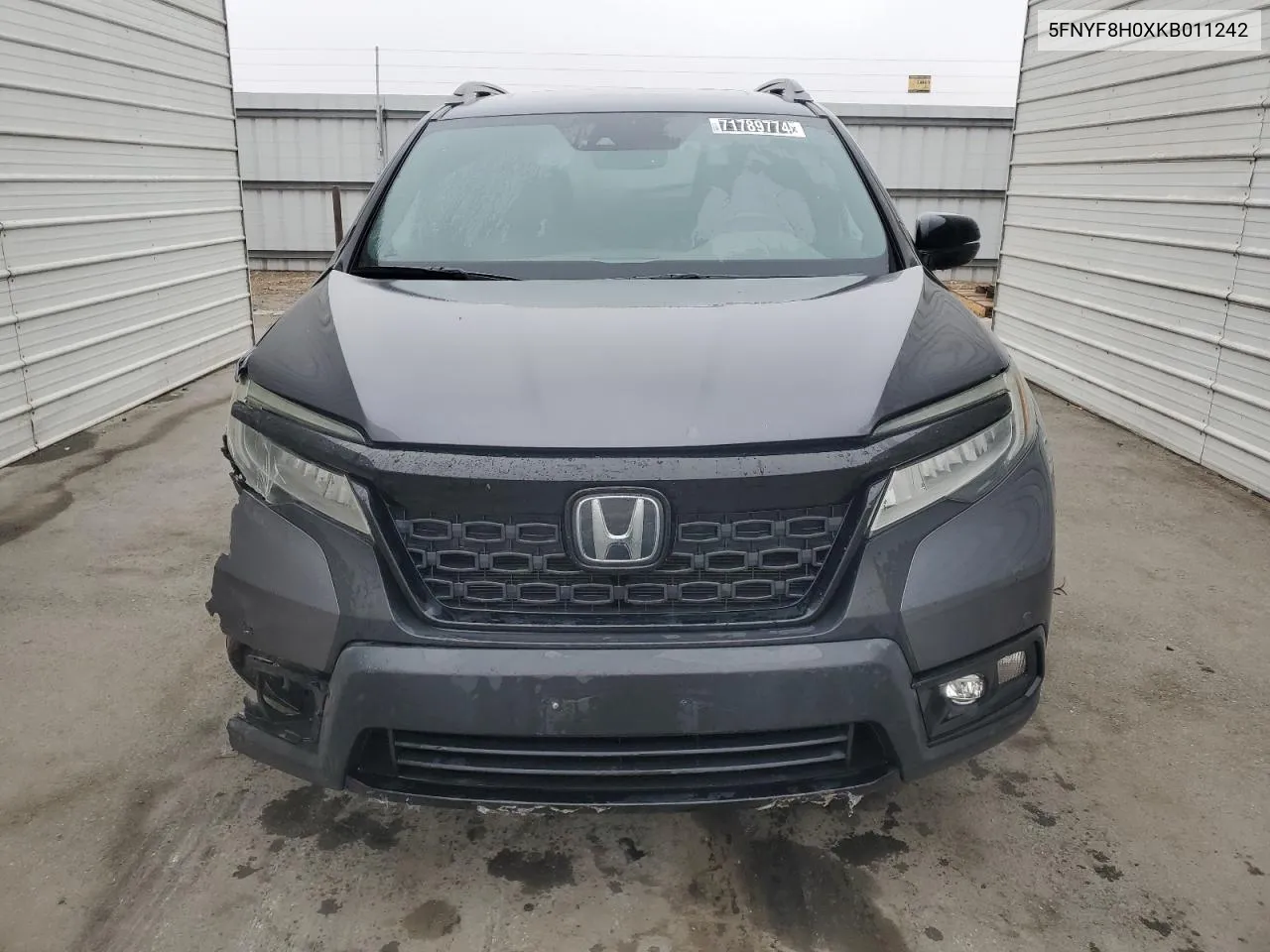 2019 Honda Passport Elite VIN: 5FNYF8H0XKB011242 Lot: 71789774