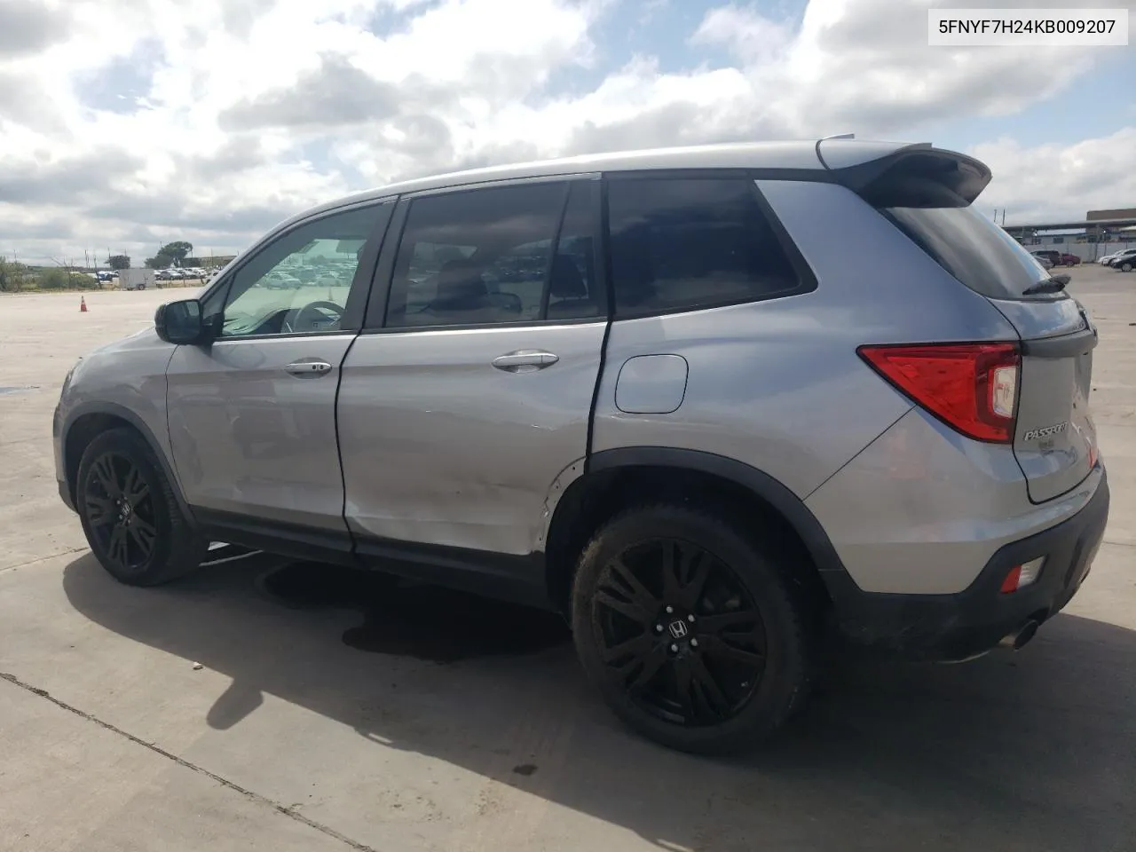 2019 Honda Passport Sport VIN: 5FNYF7H24KB009207 Lot: 71973894