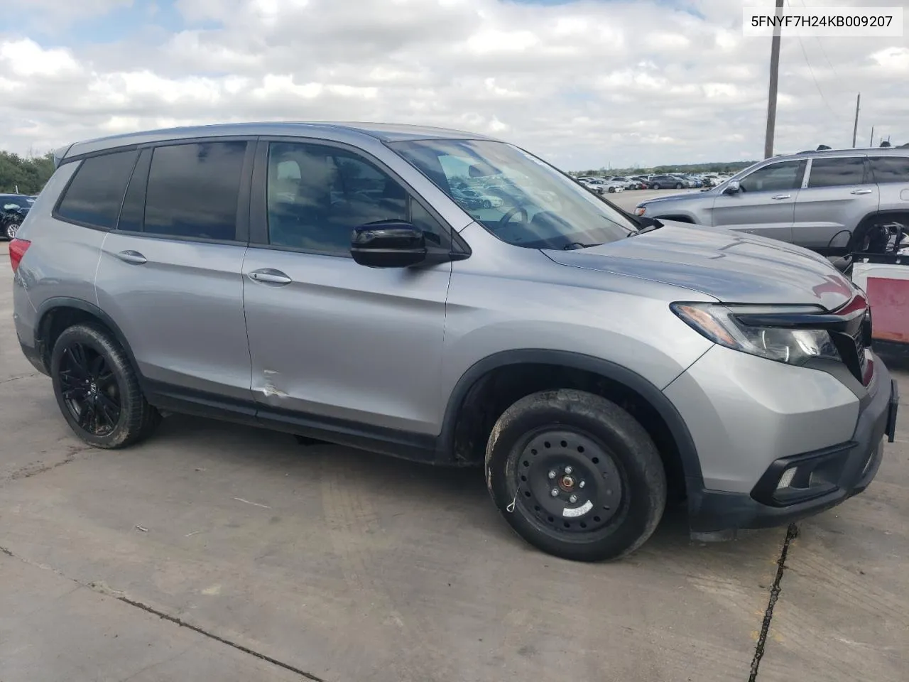 2019 Honda Passport Sport VIN: 5FNYF7H24KB009207 Lot: 71973894