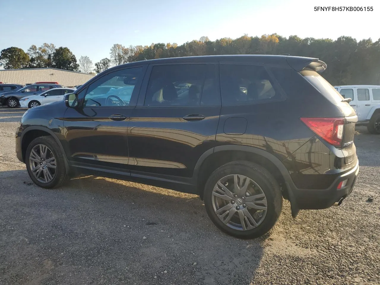 2019 Honda Passport Exl VIN: 5FNYF8H57KB006155 Lot: 77858484