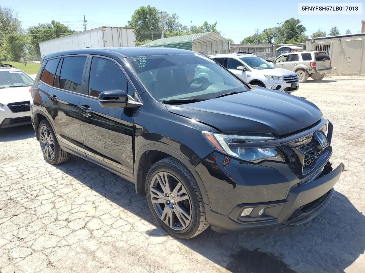 2020 Honda Passport Exl VIN: 5FNYF8H57LB017013 Lot: 57481184