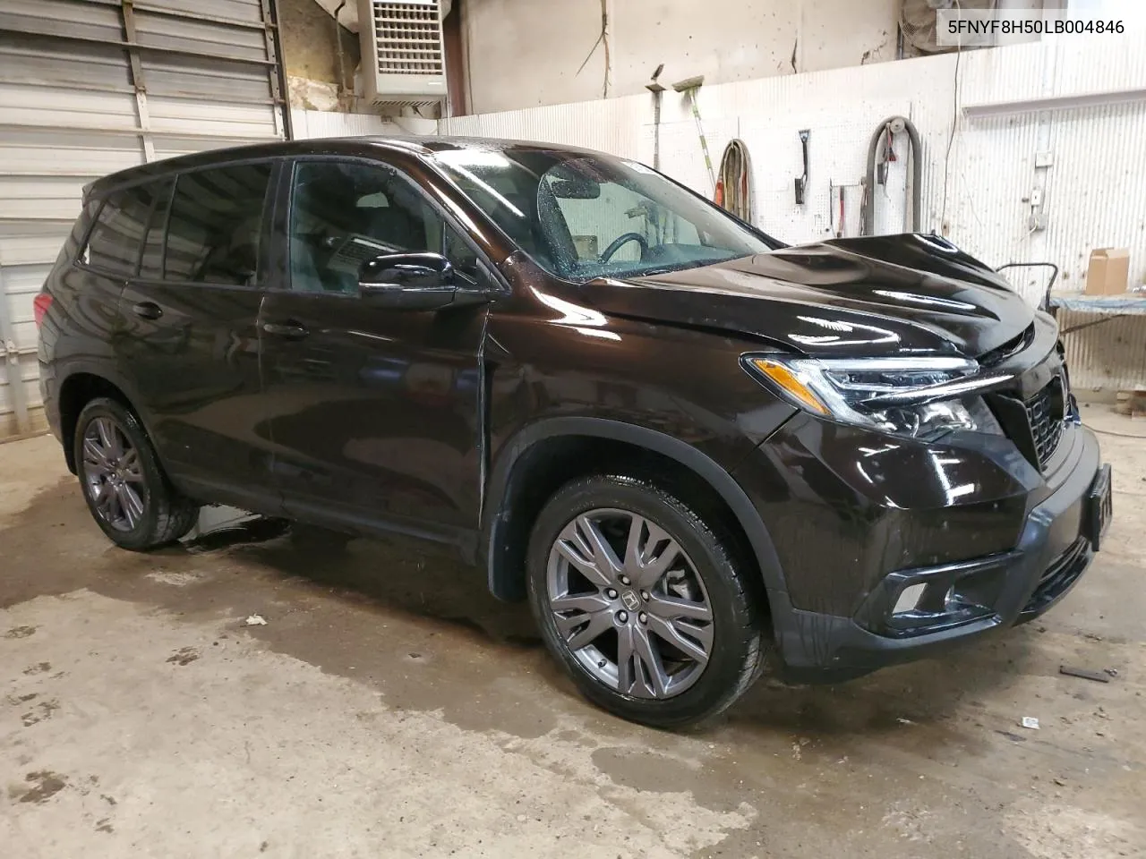 2020 Honda Passport Exl VIN: 5FNYF8H50LB004846 Lot: 59793864