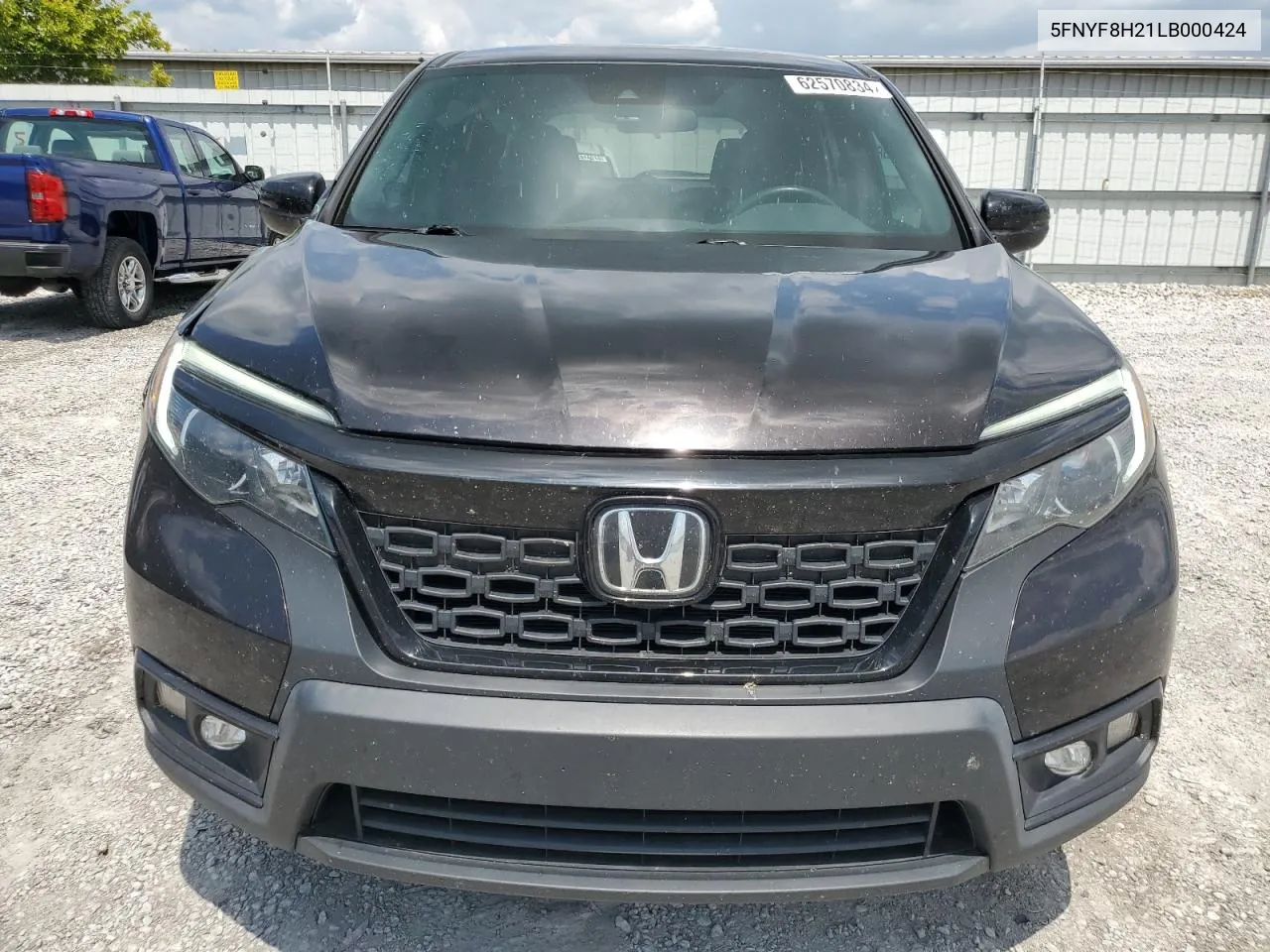 2020 Honda Passport Sport VIN: 5FNYF8H21LB000424 Lot: 62570834