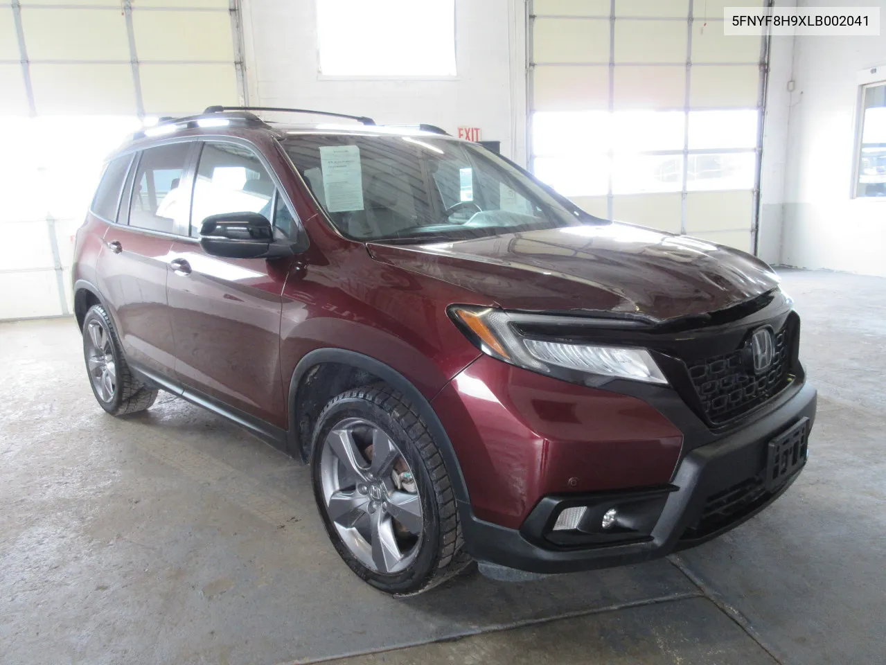 2020 Honda Passport Touring VIN: 5FNYF8H9XLB002041 Lot: 67936274