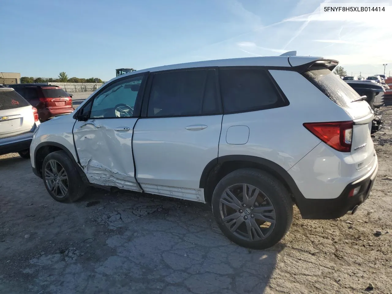 2020 Honda Passport Exl VIN: 5FNYF8H5XLB014414 Lot: 71398194